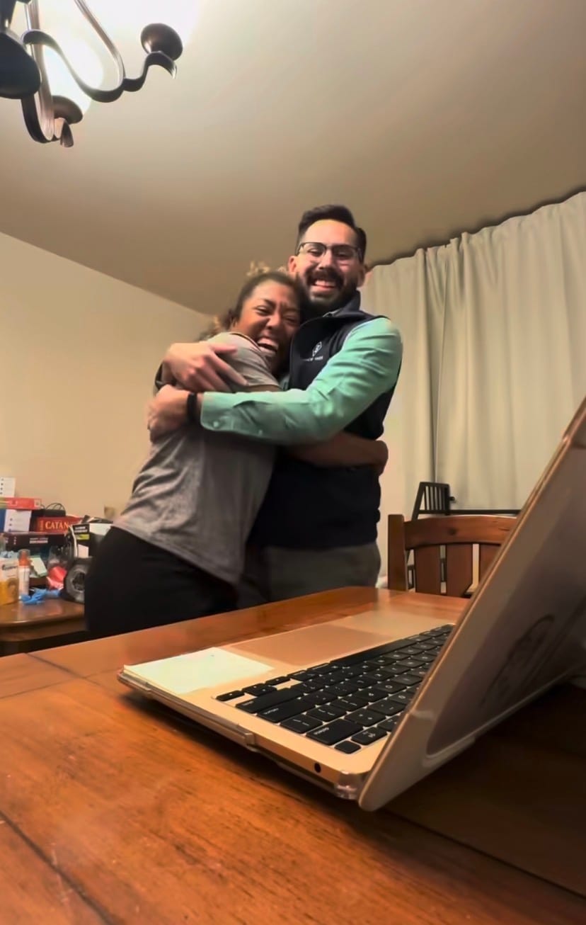 Robyn Brown and Alejandro Castillo